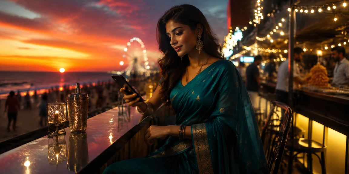 User playing Aviator and online casino games on mobile device in Chennai